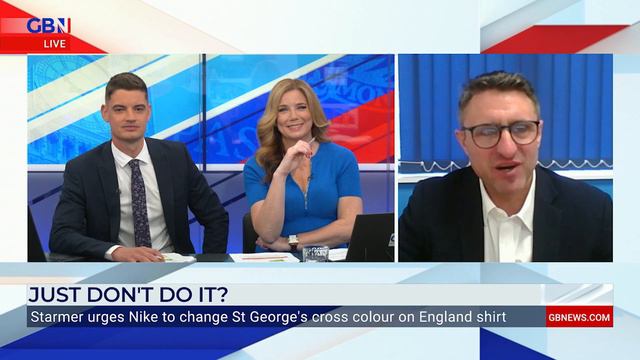 'Nike needs to do one' Tory MP hits out at St George's Cross colour change смотреть онлайн