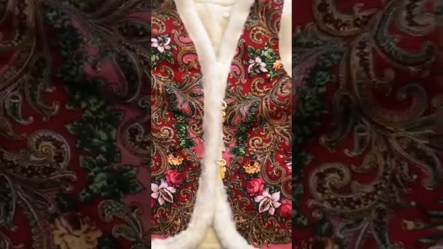 ЖИЛЕТ ИЗ ОВЧИНЫ УЗОРЫ смотреть онлайн