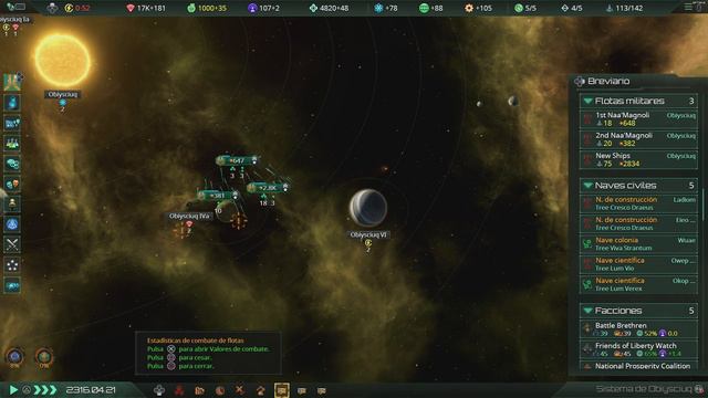 STELLARIS: Console Edition 👽 / ENTRAMOS EN ¡¡¡GUERRA!!!. #16 / Gameplay Español 🢂 PS4 Pro ✨