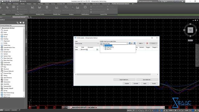 AutoCAD Civil 3D - Proyecto Geométrico (5/10) Alineamiento Vertical смотреть онлайн