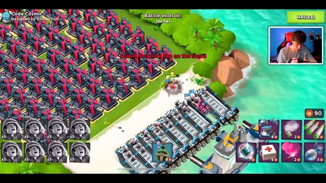 Boom Beach EVERY TROOP vs ALL Cannon Base смотреть онлайн