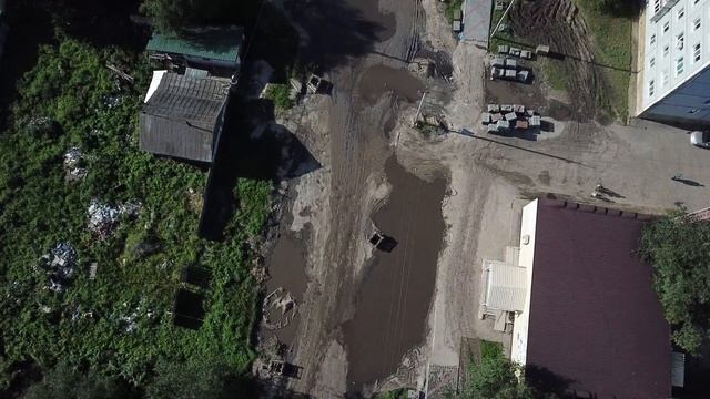съемка с квадрокоптера 19.08.2020 (ремонт УДС Серова от Н.Быт до С.Лазо) смотреть онлайн