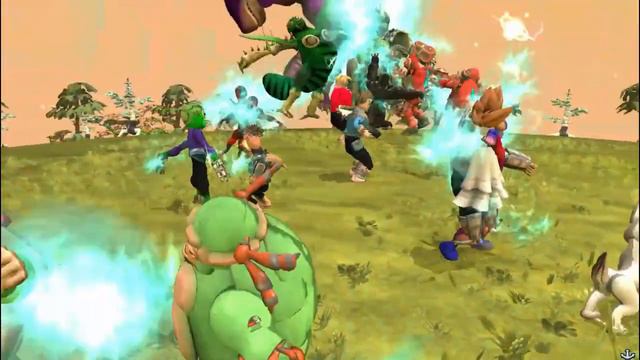 Cartoon Hero Battle Royale [S3] | SPORE смотреть онлайн