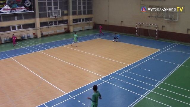 Запись | Футзал-Днепр - ДЮСШ-Спортлидер. Юношеская футзальная лига (U-16). (1 матч)