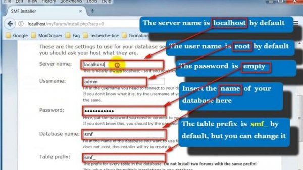 Create Simple Machine Forum