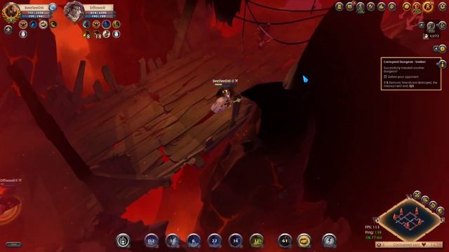 Guide to Frost staff build Corrupted Dungeon Albion Online Solo PVP смотреть онлайн