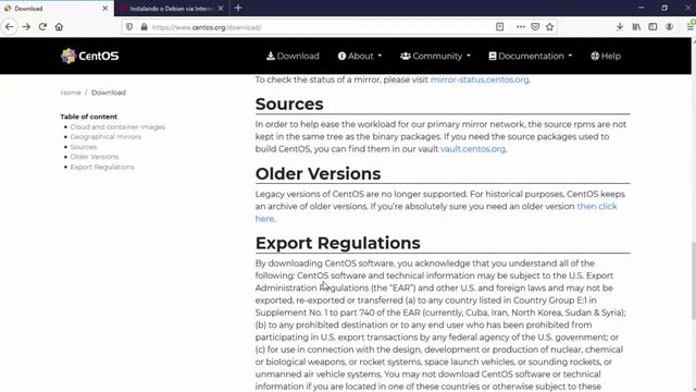 01.01- Conhecendo o site dos sistemas operacionais utilizados no curso Zabbix User 5.0/5.2 смотреть онлайн