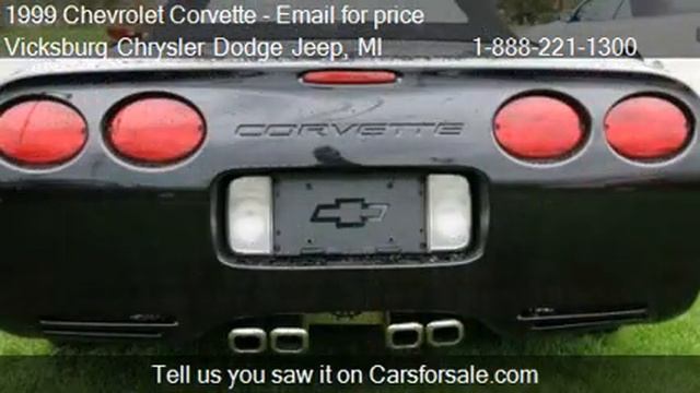 1999 Chevrolet Corvette Base for sale in Vicksburg, MI 49097 смотреть онлайн