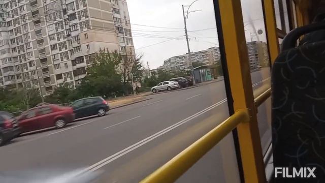 Киевский троллейбус Богдан Т901.17 бортовой номер 4374 следует в депо улица Сирецкая Куреневка. смотреть онлайн