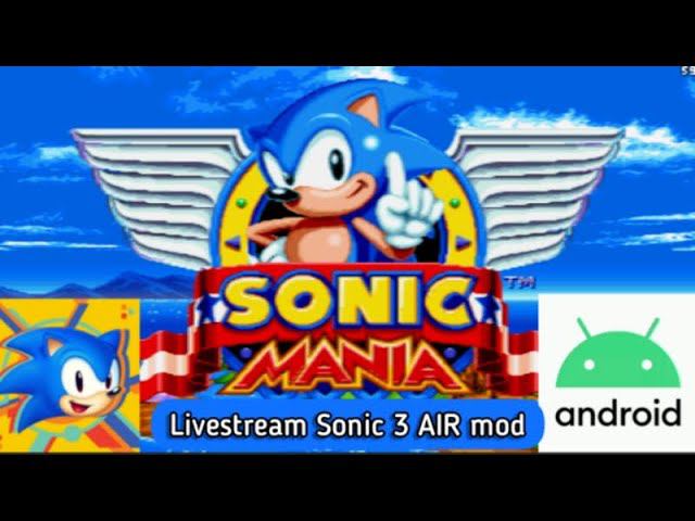 Sonic 3 AIR Mania Plus mod Android Sonic 3 & Knuckles Walkthrough ASMR #1 смотреть онлайн