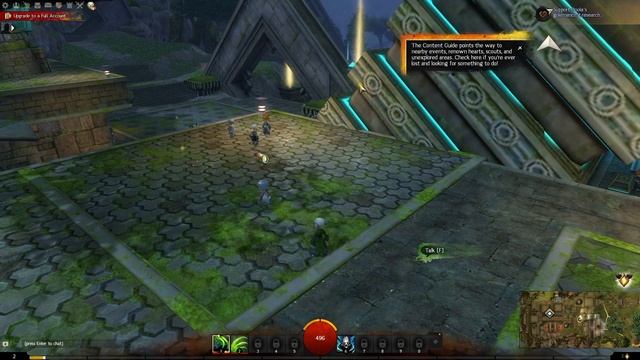Guild Wars 2, прохождение, знакомство с игрой. Старт за Некроманта с нуля. смотреть онлайн
