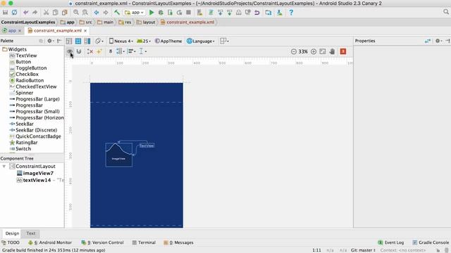 Building interfaces with ConstraintLayout in Android Studio смотреть онлайн