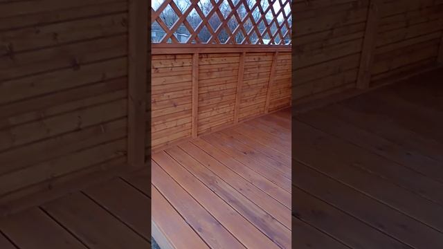 Деревянная беседка смотреть онлайн