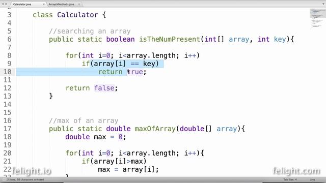 [Java Basics] searching for a key in an array in Java смотреть онлайн