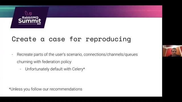War stories from the CloudAMQP support | Annie Blomgren & Johan Rhodin | RabbitMQ Summit 21 смотреть онлайн