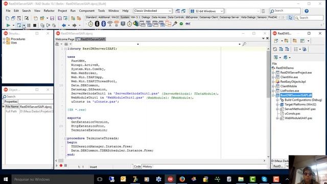 REST Dataware - Apache CGI Server DEMO смотреть онлайн