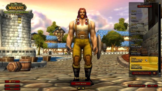 World of Warcraft: Burning Crusade Classic - My Characters смотреть онлайн