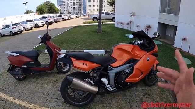 Dia triste. Lá se foi a BMW K1300S. Concorrentes: Suzuki Hayabusa e Kawasaki ZX-14. смотреть онлайн