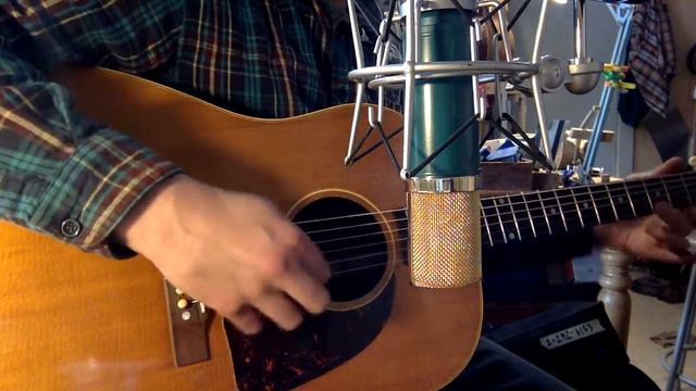 1953 Gibson J-50 slope dreadnought guitar смотреть онлайн