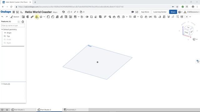 Mini Course 1 - Lesson 4/7 - Tooltips - Onshape смотреть онлайн