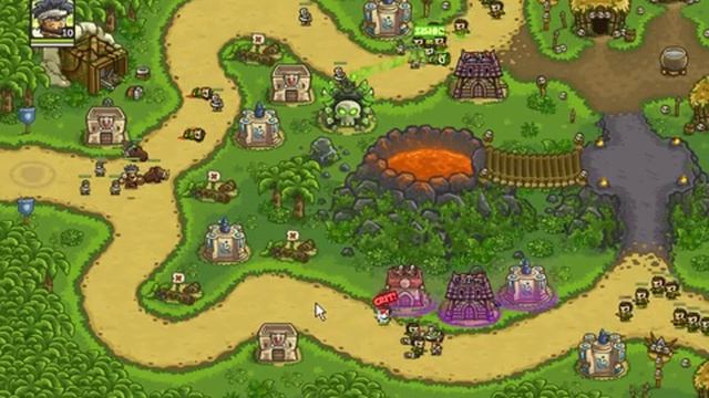 Kingdom Rush Frontiers - Heroic Challenge - Casual - LEVEL 10 смотреть онлайн