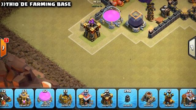 Clash Of Clans - TH9.5 WAR BASE 2016 'August' ♦ No Inferno/ 3rd X-bow/ 6th Canon/ 7th AT смотреть онлайн