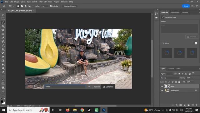 Mencoba firefly AI Photoshop 2024 смотреть онлайн