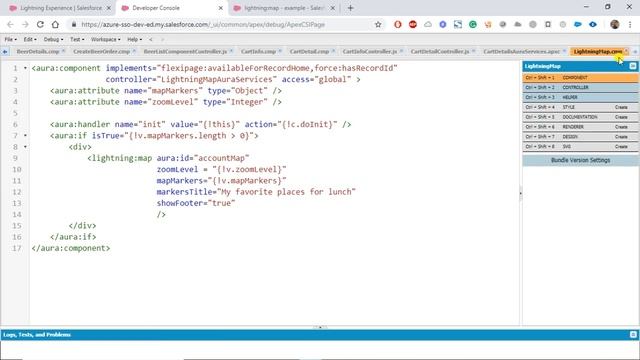 Lightning Component Development Sessions Day 18 #LightningMap #ShoppingCart #Salesforce смотреть онлайн