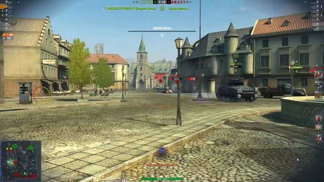 Мастер Черчиль VI Wot Blitz + озвучка "Громовые орудия" смотреть онлайн