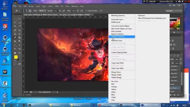 League of legends| Photoshop |SpeedDesing| wallpaper | #1 thresh (gimp font) смотреть онлайн