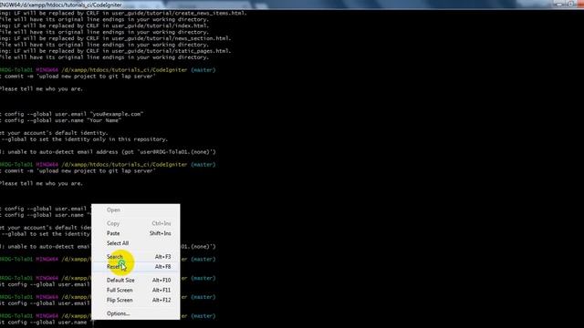 Create project and push to new branch in Gitlap смотреть онлайн
