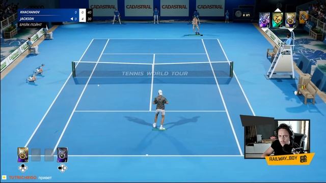 Не выдержал и 10 минут в Tennis World Tour 2 | ПЕРВЫЙ ЗАПУСК