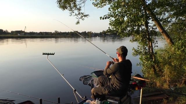 Ловля фидером (донкой) на реке Волхов смотреть онлайн