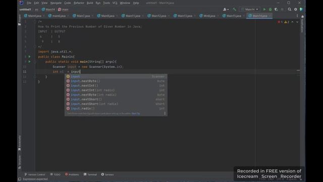 Write a Program to Print Previous Number of Given Number |Java | Tamil смотреть онлайн