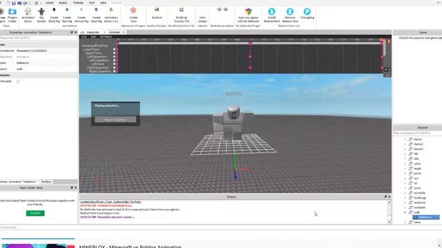 Roblox-Crouch Animation смотреть онлайн