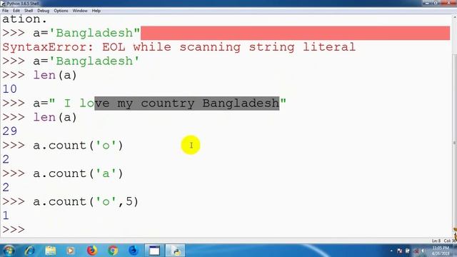 Python 3.6 tutorial for beginners part-10 (Bangla) смотреть онлайн
