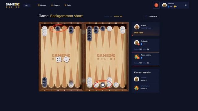 ? Start to play Backgammon with GameZZ Online смотреть онлайн