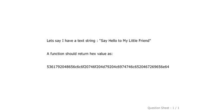iOS : How to convert a text string to hex string? смотреть онлайн