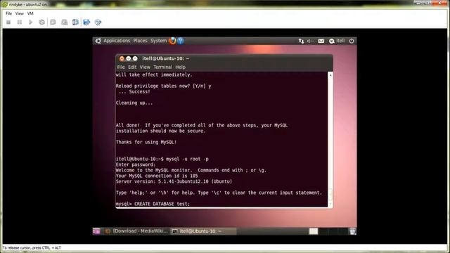 Installation of MediaWiki on Ubuntu 10.04 смотреть онлайн