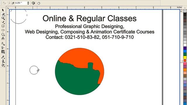 Corel Draw x4-8 tool2 complete tutorial hindi urdu #Lesson 2.2.1 смотреть онлайн