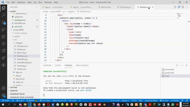 Lesson 76 2021 10 30 react basic 14 myform 5 radio quiz1 смотреть онлайн
