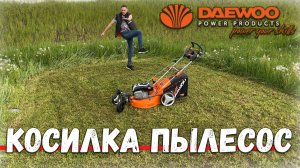 Искусство с интеллектом!!! Газонокосилка бензиновая Daewoo DLM 5500SVRB