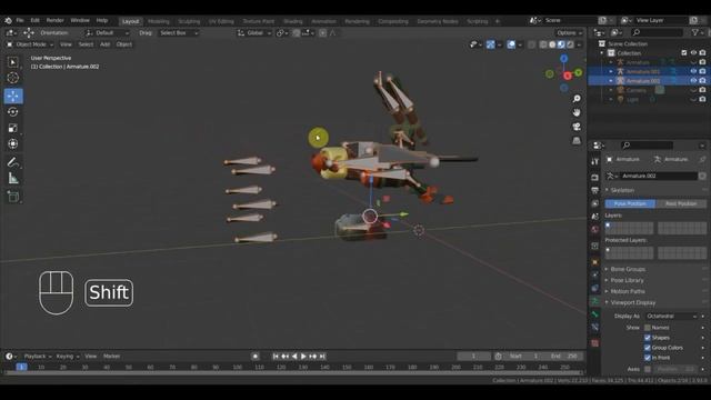 BLENDER 2.91 Ригг gyrocopter смотреть онлайн