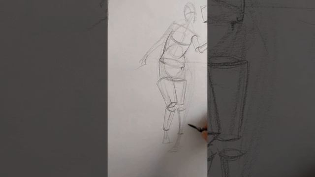 Simple form construction figure drawing part 2 смотреть онлайн