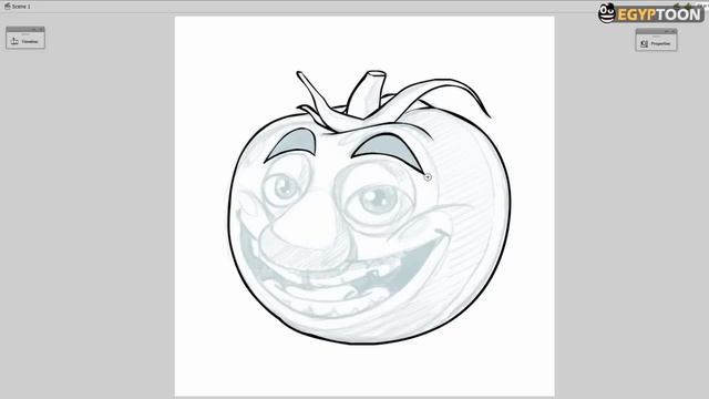 Digital Cartoon Drawing tutorial | Flash and Photoshop смотреть онлайн