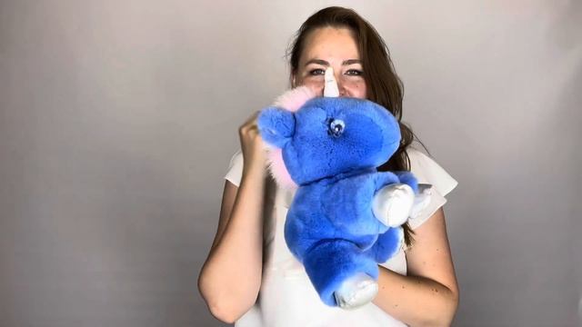 Мягкая игрушка единорог из натурального меха смотреть онлайн