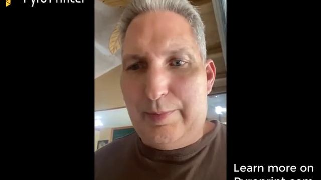 Pyroprinter Review - TOM HUNCHUCH from the USA, OH смотреть онлайн