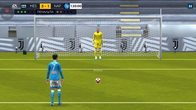 Серия пенальти под музыку в FIFA Mobile 5 часть!!!⚽ смотреть онлайн