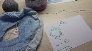 Пуловер "Японка" (часть 1)