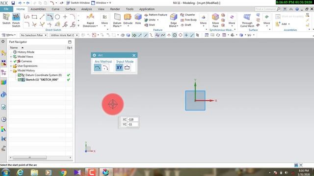 How to create sketch in NX from basic#NX sketching basics#Sketching trick from scratch#NX 11 Design смотреть онлайн